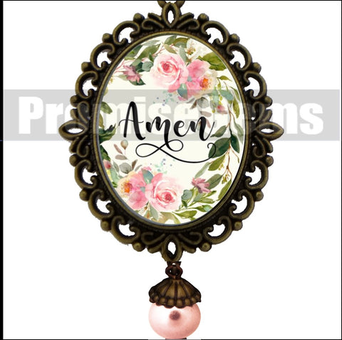 Meaning of Amen Necklace - Inspirational Bible Verse Jewelry | PromiseGems